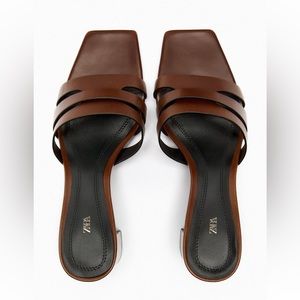 Zara leather sandals